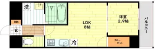 GARDENIA城北公園【6階】の間取り