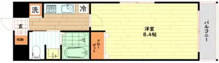 グランカーサ梅田北【4階】の間取り