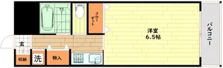 88中之島ウイング【5階】の間取り