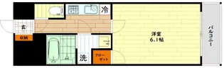 LUCE MINAMIMORIMACHI【5階】の間取り