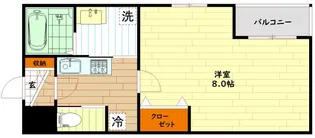 京橋フォーシーズンズ【2階】の間取り