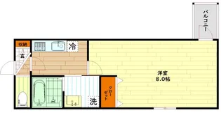 京橋フォーシーズンズ【3階】の間取り