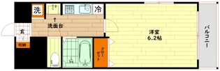 ブランシェ天満【8階】の間取り