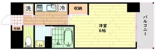プレサンス天満橋チエロ【15階】の間取り