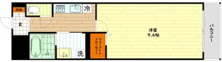 京橋イーストガーデン【4階】の間取り
