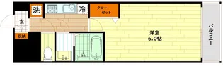 SHOKEN Residence大阪都島【8階】の間取り