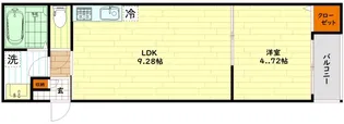オーサムハウス城東【3階】の間取り