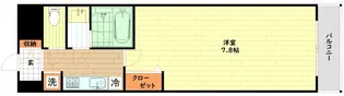 Alivis浪速東SoL TERRACE【6階】の間取り