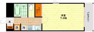 ロイヤル天満橋【5階】の間取り