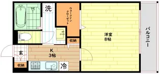 PMA野江【2階】の間取り