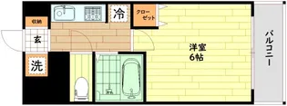 エムロード都島【4階】の間取り
