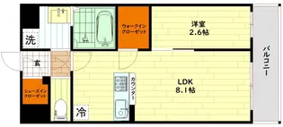 ArtizA都島【9階】の間取り