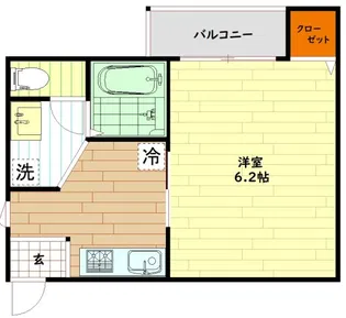 コートドリコ【2階】の間取り