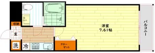 セレニテ天六【2階】の間取り