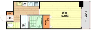 LINK GALAXY【7階】の間取り