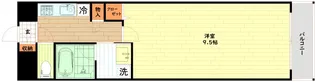 ホープ松屋町住吉【10階】の間取り