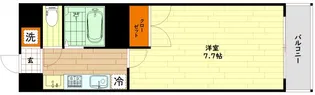 エスペラール深江橋【1階】の間取り