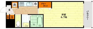 ファステート都島テーラー【8階】の間取り