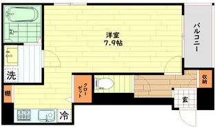 NicktunaC【3階】の間取り