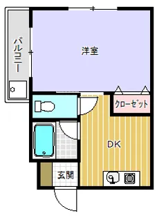 axメゾン【1階】の間取り