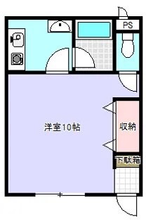 カーペンターハウスⅤ【1階】の間取り