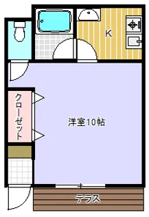 カーペンターハウスⅥ【1階】の間取り