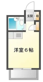 プールブゥ【2階】の間取り