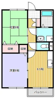 ウインビューC棟【2階】の間取り