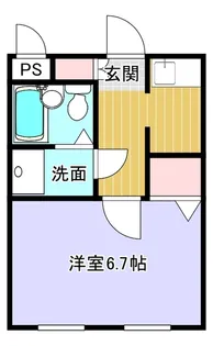 センターコート【4階】の間取り