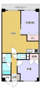プルミエル【202号室】の間取り