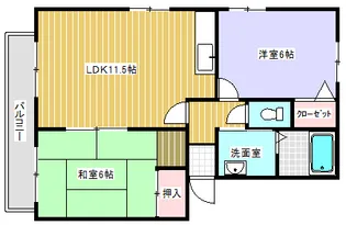 滋賀県甲賀市水口町北泉2丁目【アパート】の間取り