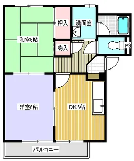 ひまわり館【2階】の間取り