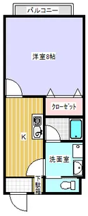 アット-ホーム12【106号室】の間取り