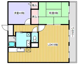 プチシャトー920【3階】の間取り