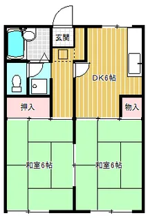 藤井ハイツ【2階】の間取り