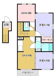 ファイン ラック【2階】の間取り