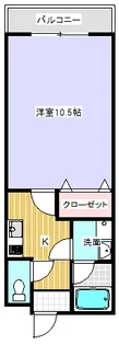 グラン・ユニヴェール【3階】の間取り