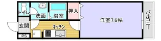 メゾンディアコート【102号室】の間取り