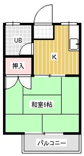 アスティックハイツ【203号室】の間取り