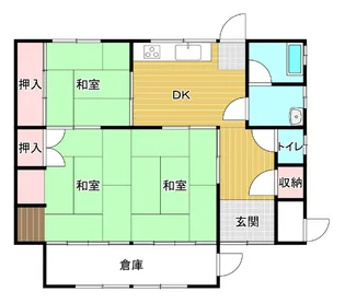 滋賀県甲賀市土山町野上野【一戸建】の間取り