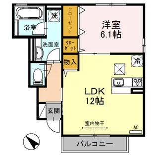 Takeemu【1階】の間取り