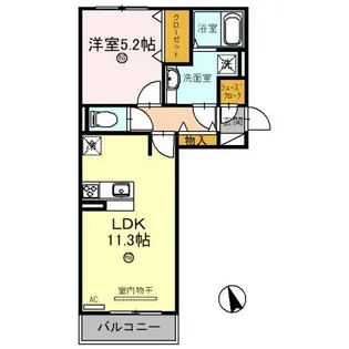 コモレビ ガーデン【3階】の間取り