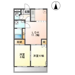 フィールドビレッジ【2階】の間取り
