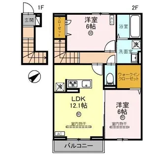 「Le Lien」【2階】の間取り