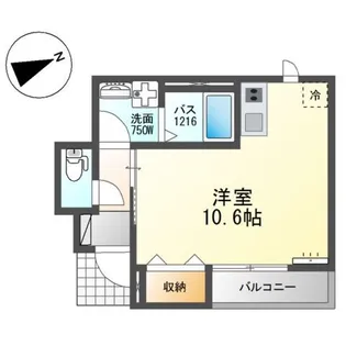 Imperial house【1階】の間取り