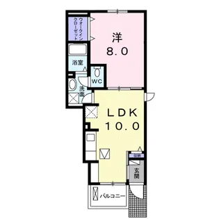 COCO 新城【1階】の間取り