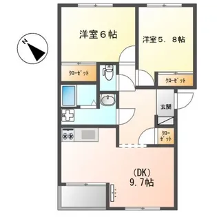 Sunny House【1階】の間取り