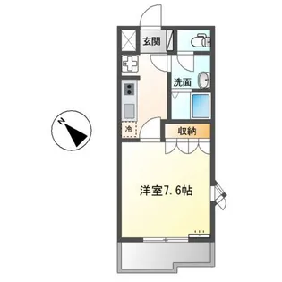 エクセル オーク【2階】の間取り
