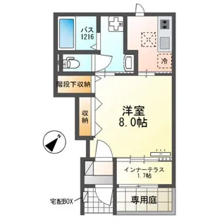 Casa Felice 深川【1階】の間取り