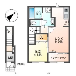 Casa Felice 深川【2階】の間取り